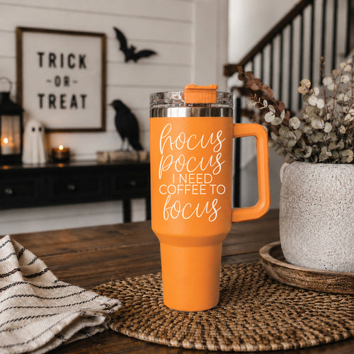 Hocus Pocus Halloween Tumbler 40oz