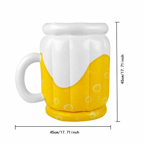 Summer Inflatable Float Beer Drinking Cooler Table